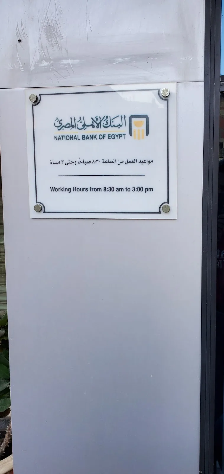 البنك الاهلى المصري فرع طلخا - NBE Talkha Branch - صورة 1
