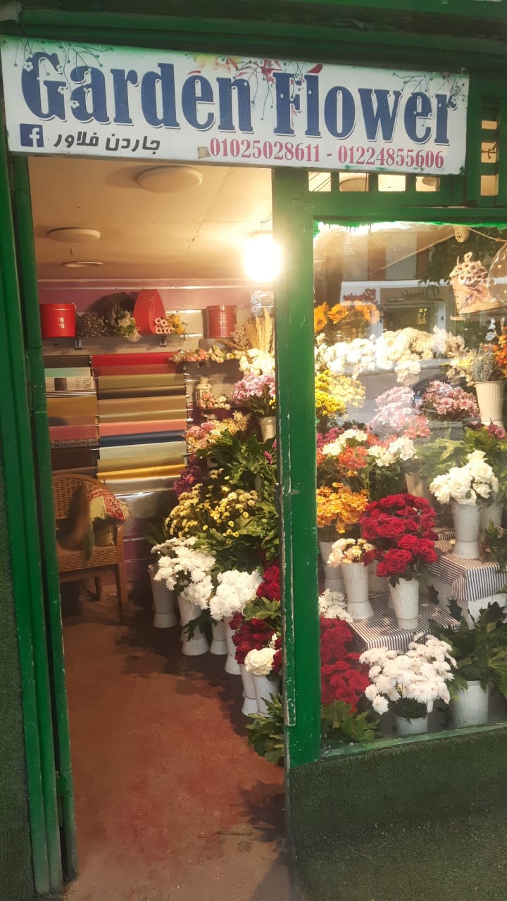 Flowers garden محل زهور. ورد flower shop