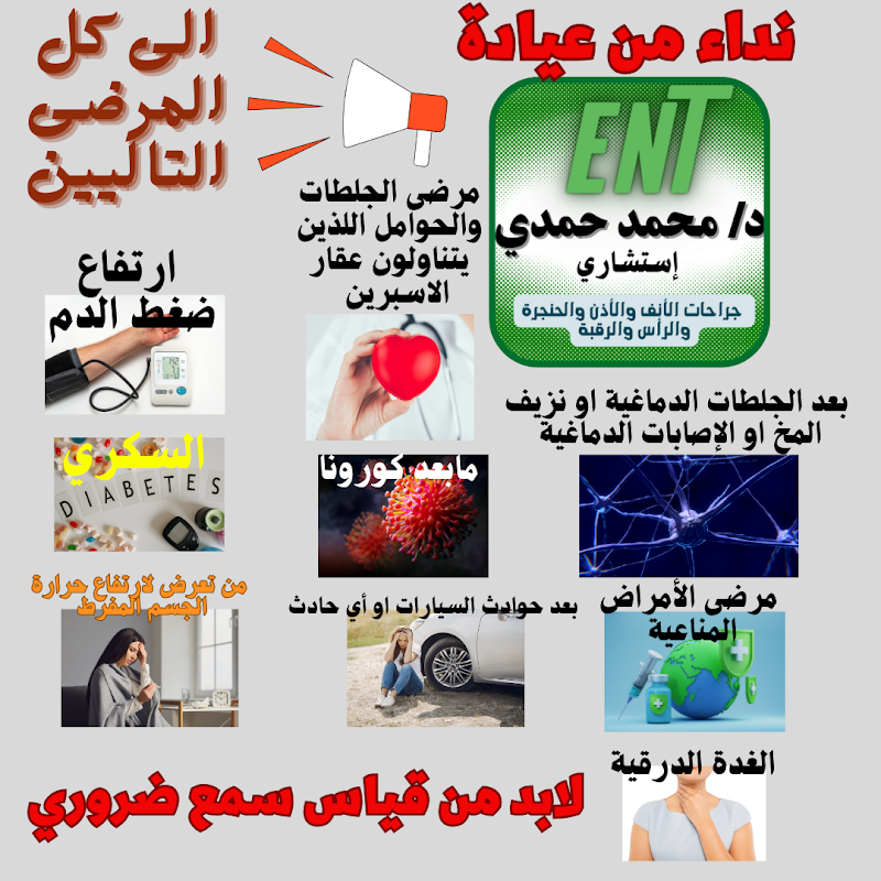 عيادة دكتور محمد حمدي استشاري الانف والاذن والحنجرة بالمنيا - صورة 3