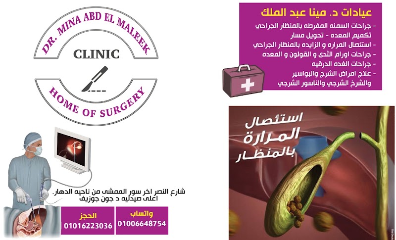 عيادات دكتور مينا نبيل عبد الملك