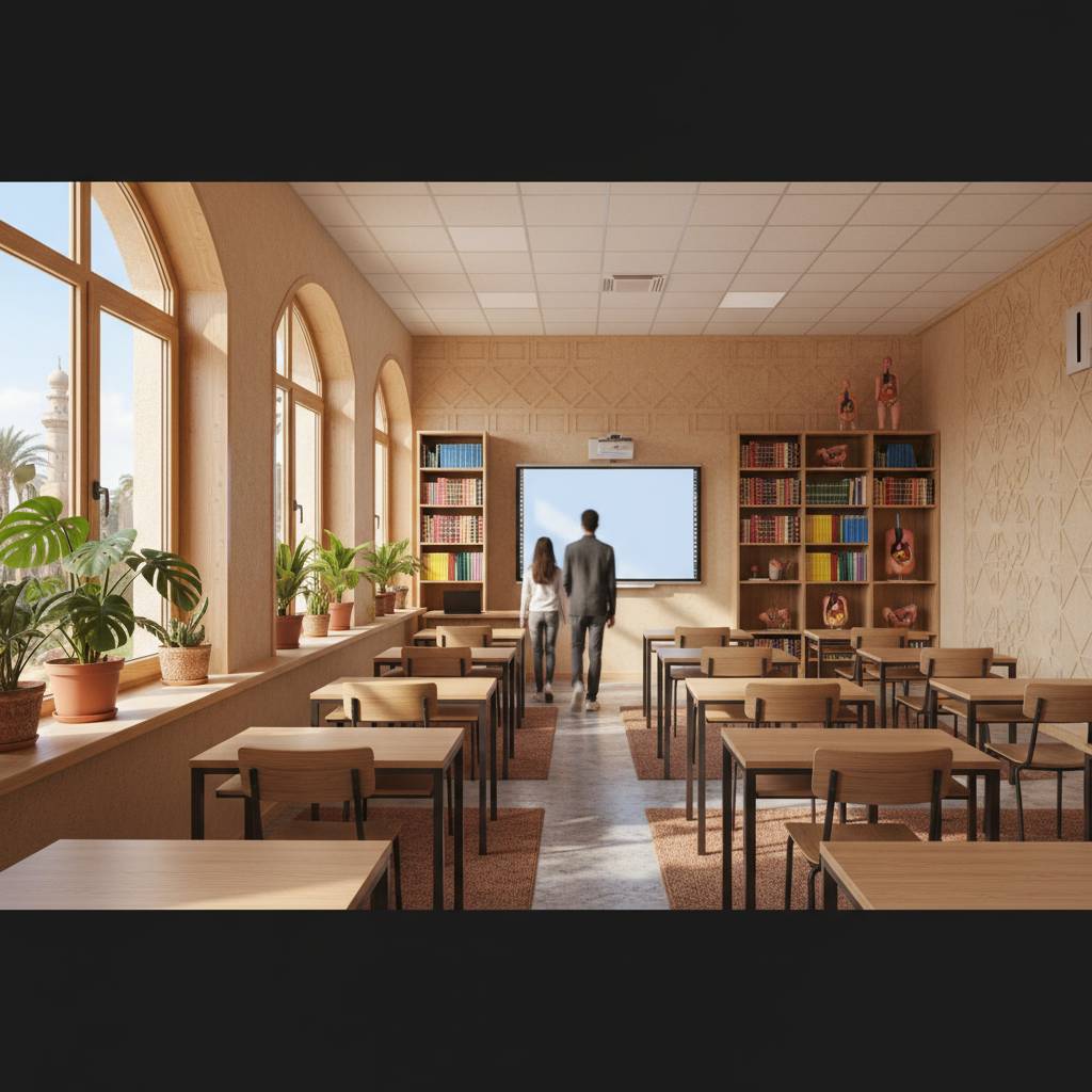 ورش المعهد الفني للتمريض جامعة السويس