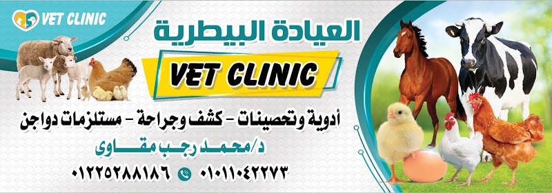 العيادة البيطرية د/محمد رجب مقاوي