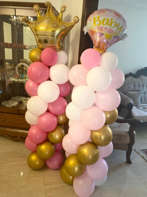 ازهار بالون و ورد - صورة 2