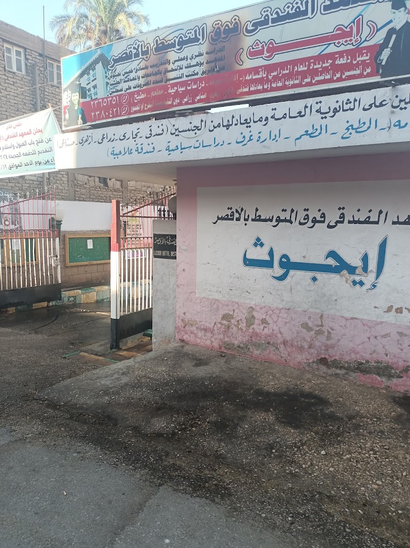 معهد إيجوث المتوسط للسياحة والفنادق بالأقصر - صورة 1